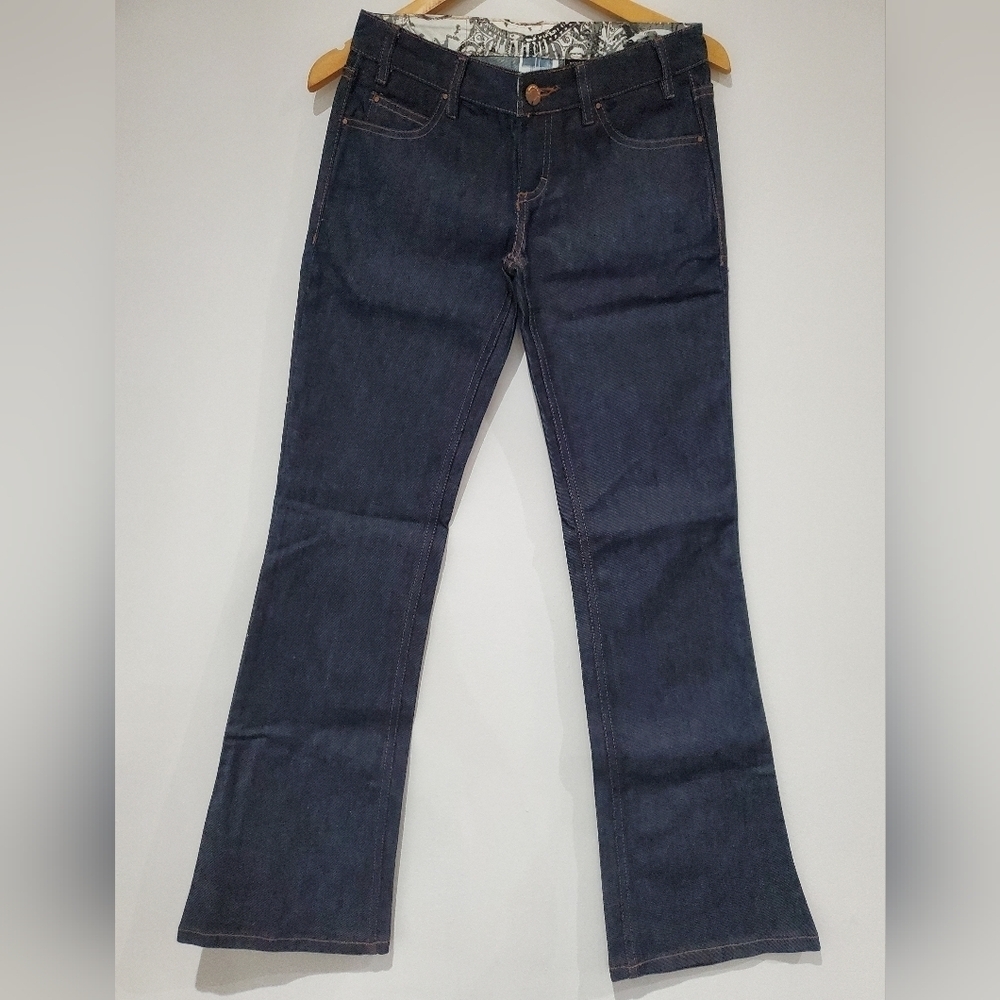 Oakley 90s/Y2k Darkwash Denim lowrise bootcut flare Jeans size 2